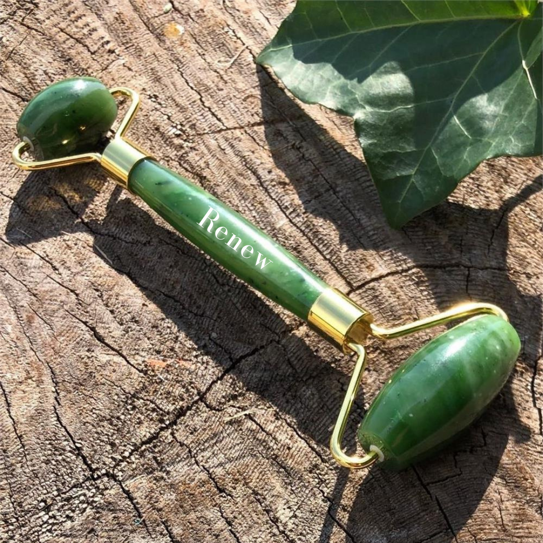 Нефритен масажор за лице Renew Jade Roller