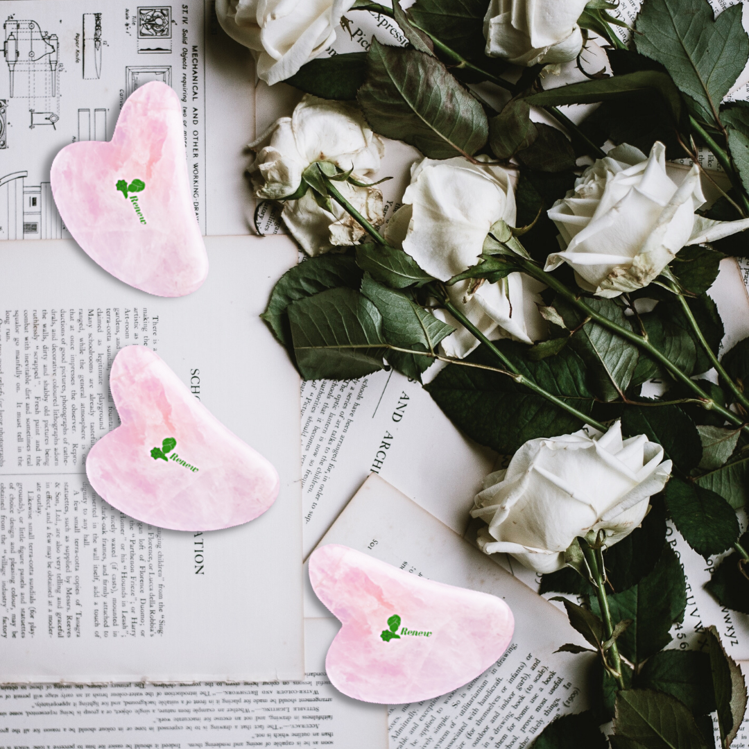 Renew Rose Quartz Gua-Sha