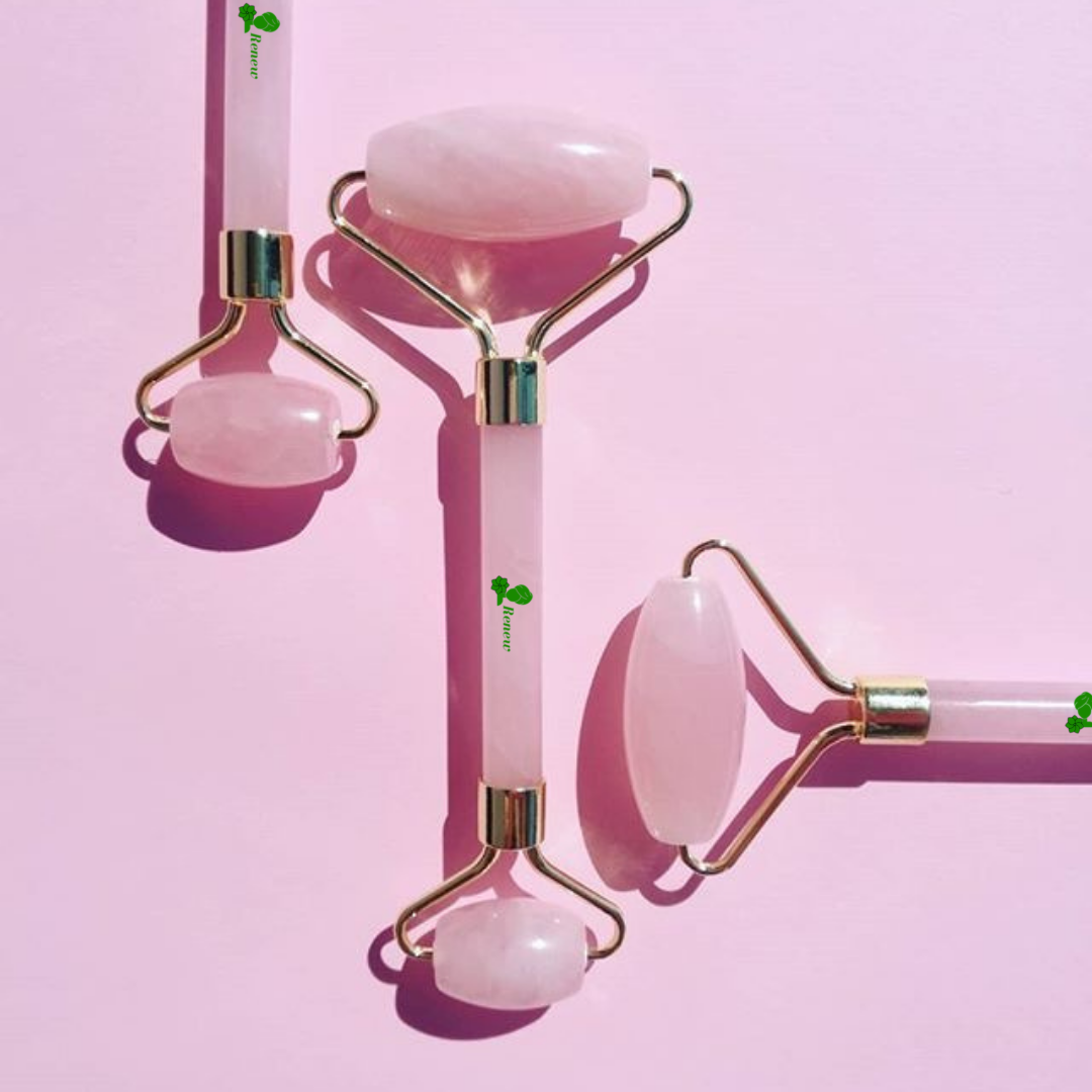 Ролер за лице от Розов кварц Renew Rose Quartz Roller